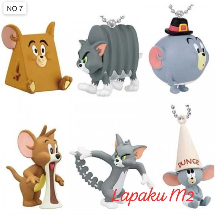 Tom and Jerry Funny Art Best Selection figure Complete of 6type Takara Tomy