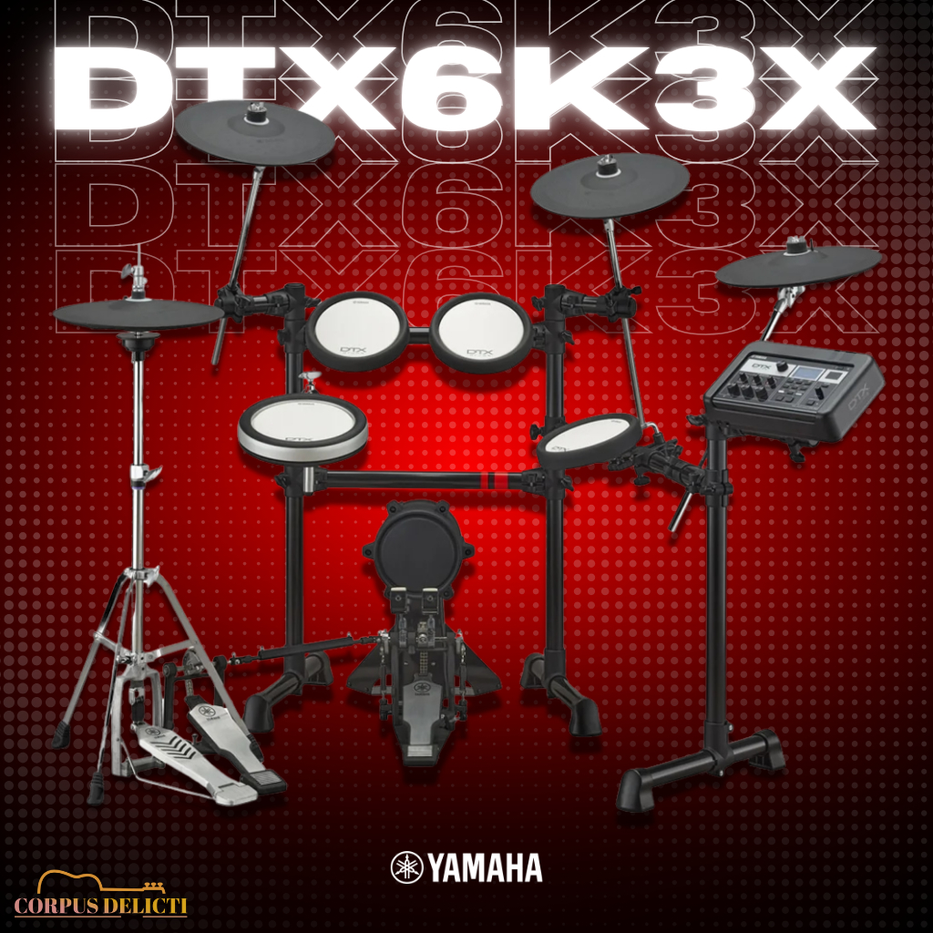 YAMAHA DTX6K3X Electronic Drum Kit Digital Drum Set (2 Box Set) (ORIGINAL)