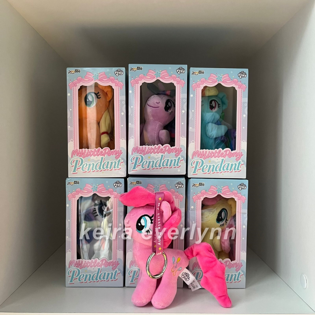 My Little Pony Original Licensed Plush Keyring | Gantungan Kunci Boneka Karakter Twilight Sparkle / 