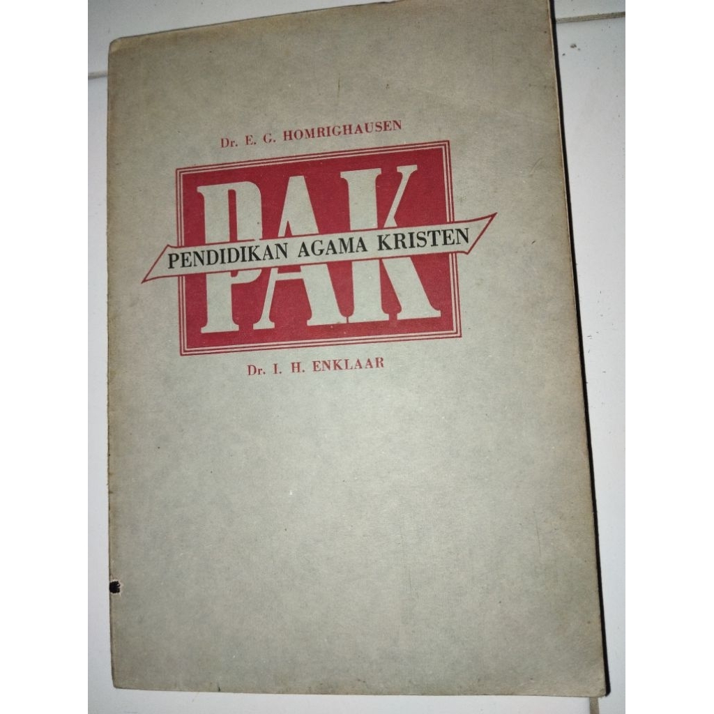 Buku Pendidikan Agama Kristen tahun 1957 koleksi