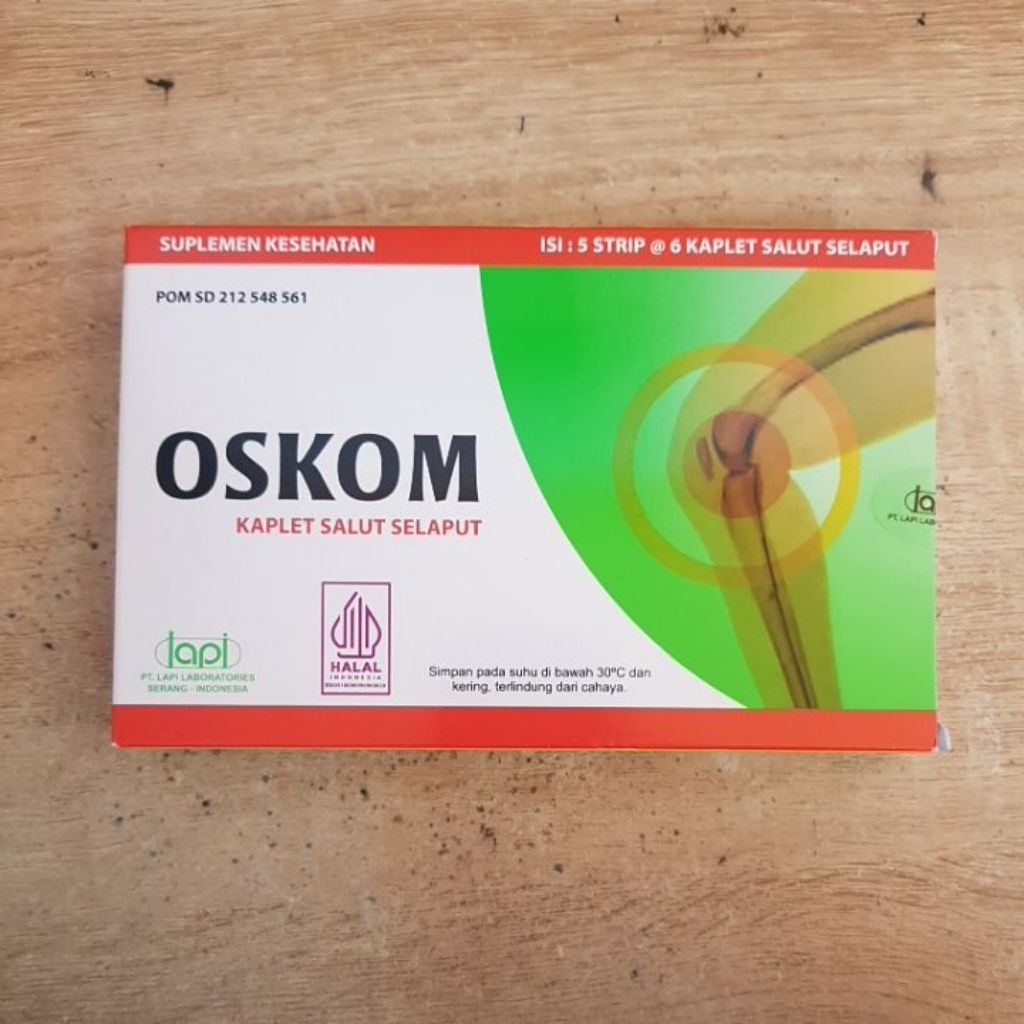 OSKOM BOX 30 KAPLET - SUPLEMEN KESEHATAN SENDI