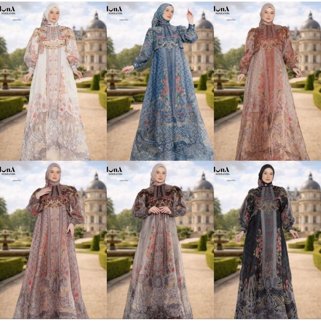 CANTIK FS Gamis ALUNA MIRRANDA ZANETTA
