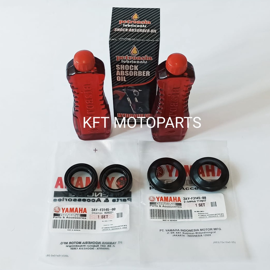Seal Shock Depan Dan Oli Shock YAMAHA FREEGO