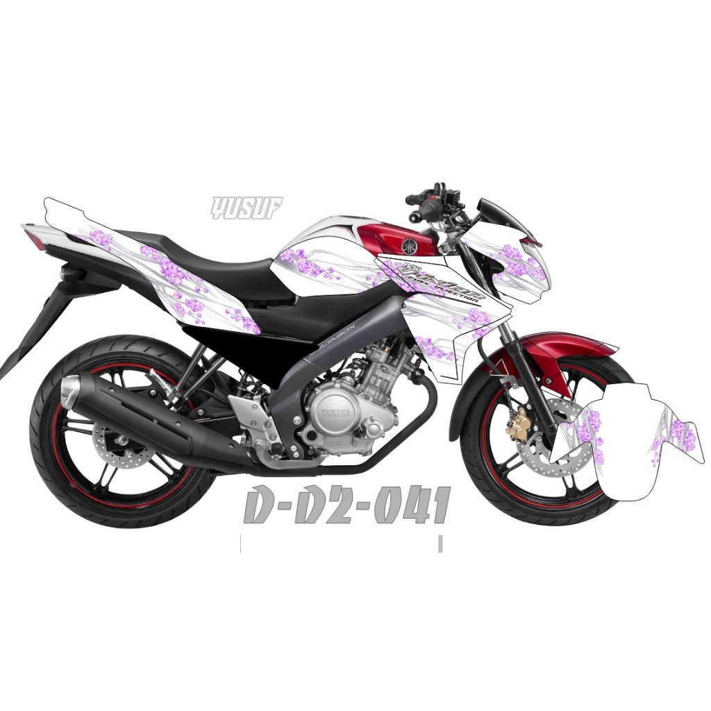 decal new vixion lighting merah anime