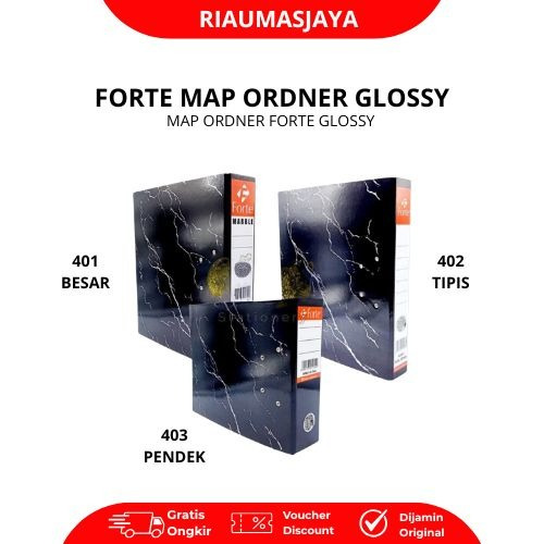 MAP ODNER FORTE GLOSSY SEMUA UKURAN