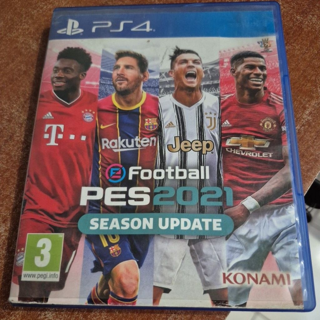 cd pes 2021 original untuk playstation4