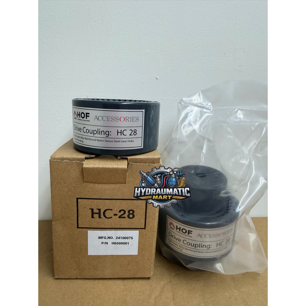 Hydraulic Drive Coupling HOF 28 / hydraulic drive coupling HC-28 / nylon drive coupling hc-28
