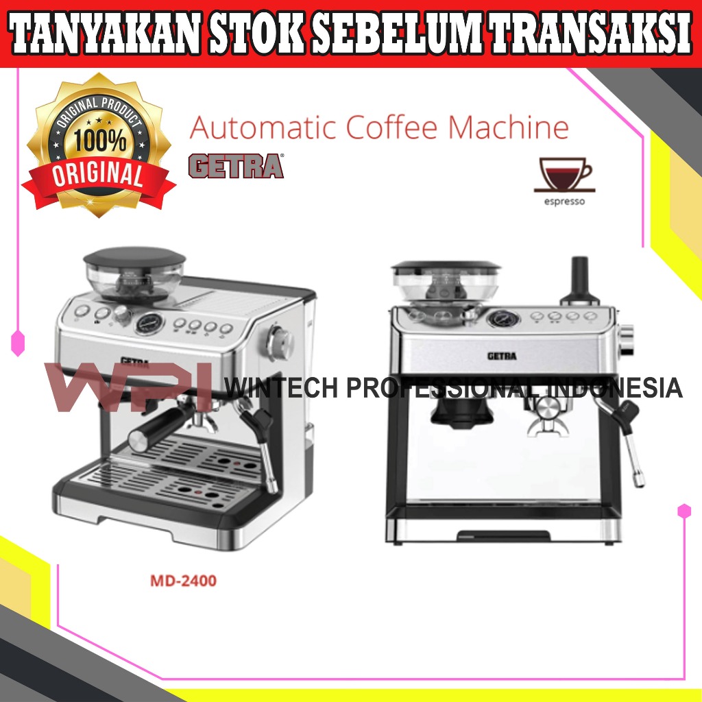 GETRA MD-2400 Automatic Coffe Machine / Mesin Kopi Otomatis