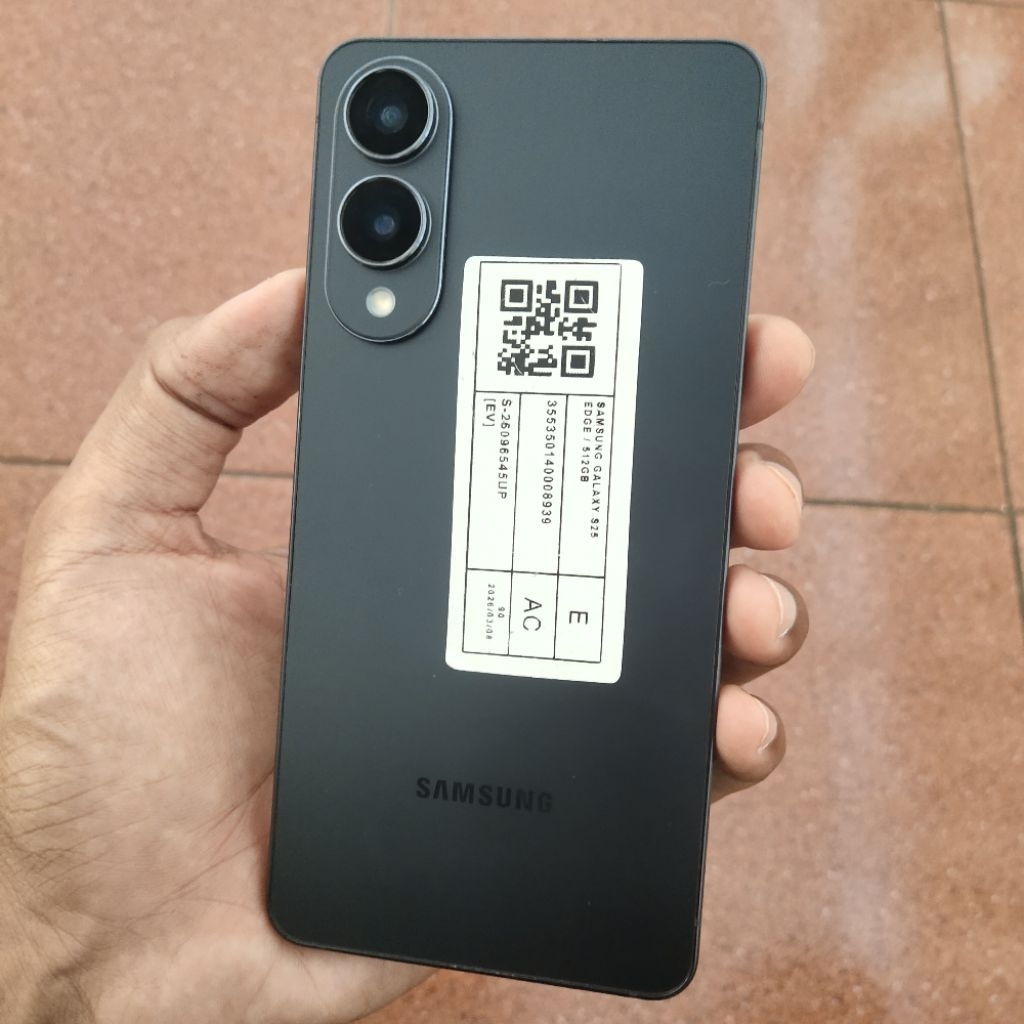 samsung S25 edge Ram 12GB Internal 512GB HP Second Seken Bekas Fullset [OEM] hp murah