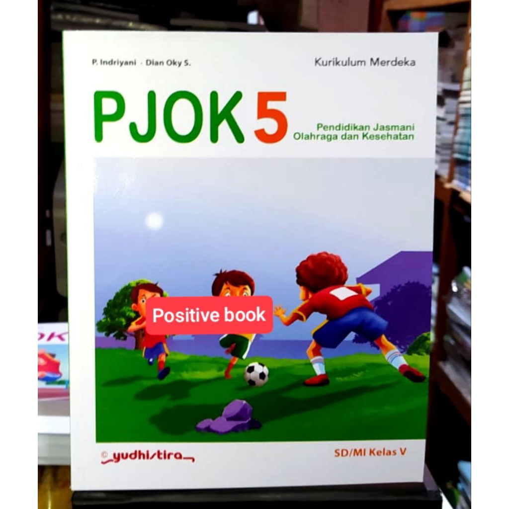 Buku PJOK Kelas 5 SD Kurikulum Merdeka Yudhistira