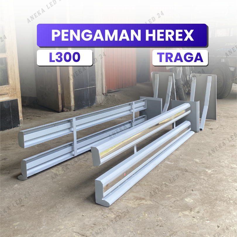RAM BLOK SAMPING L300 UNIVERSAL EURO 3 EURO 4 DAN TRAGA PENGAMAN TRUK L300 BAHAN PLAT BESI