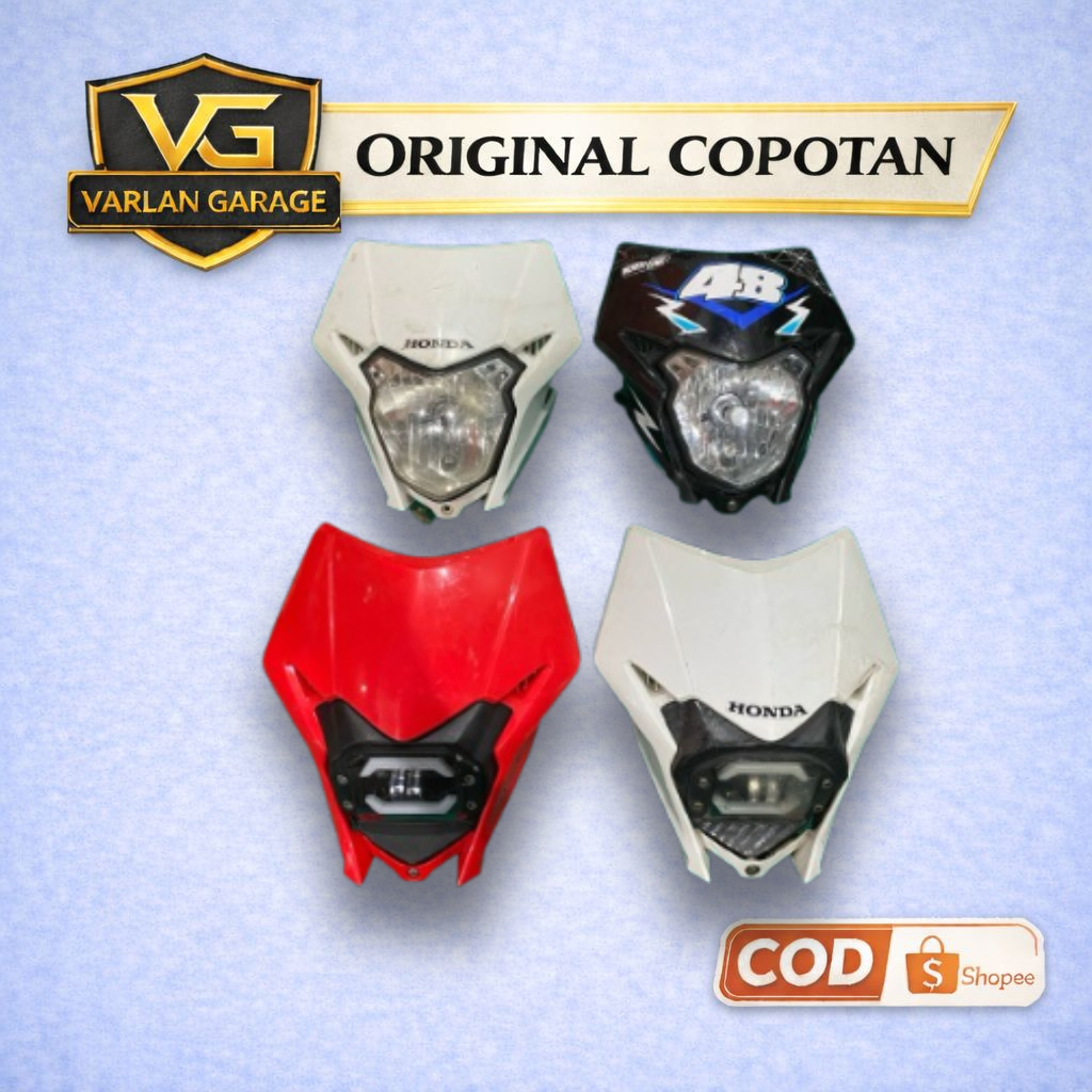 headlamp crf150L original copotan motor