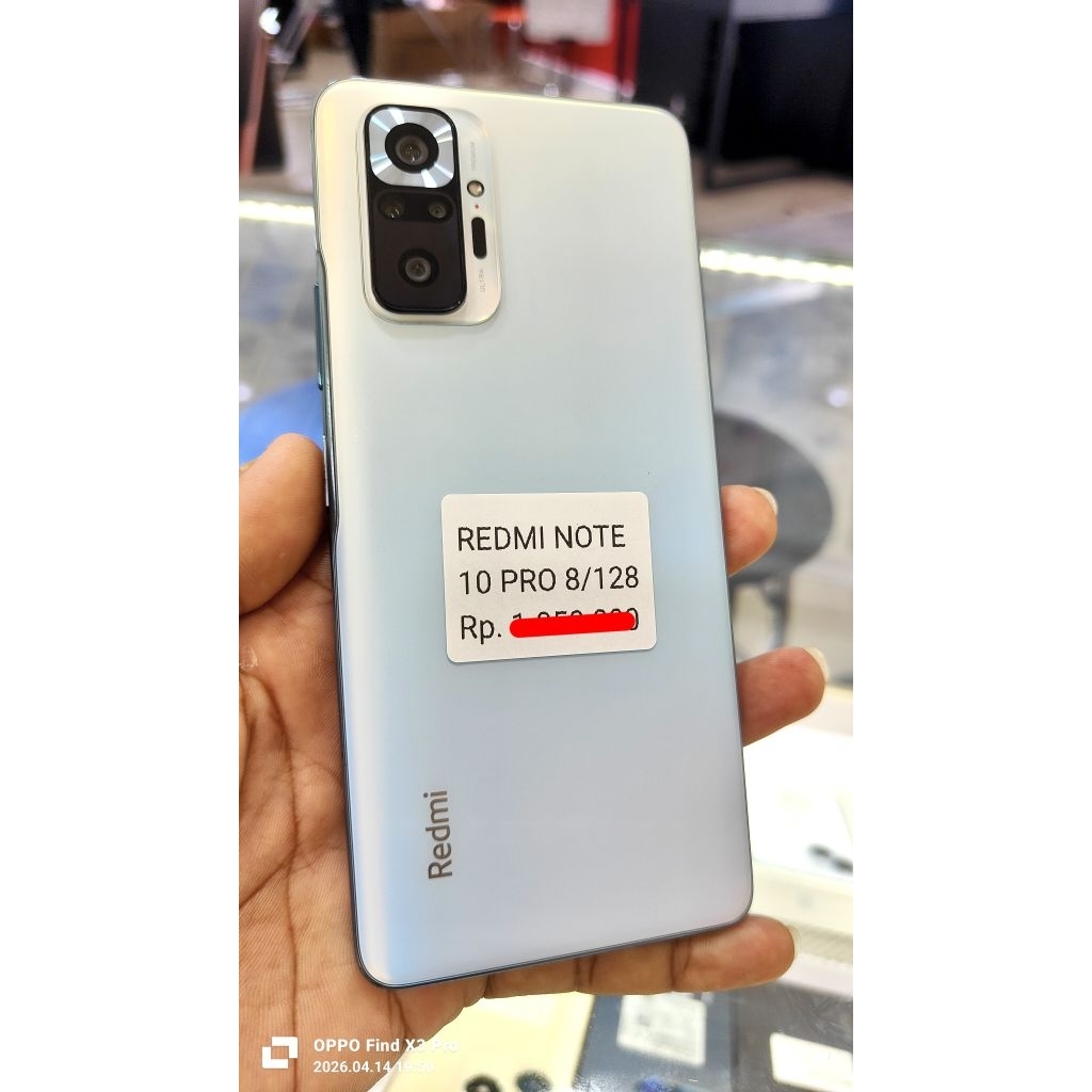 Hp Redmi note 10 pro 8/128gb second.