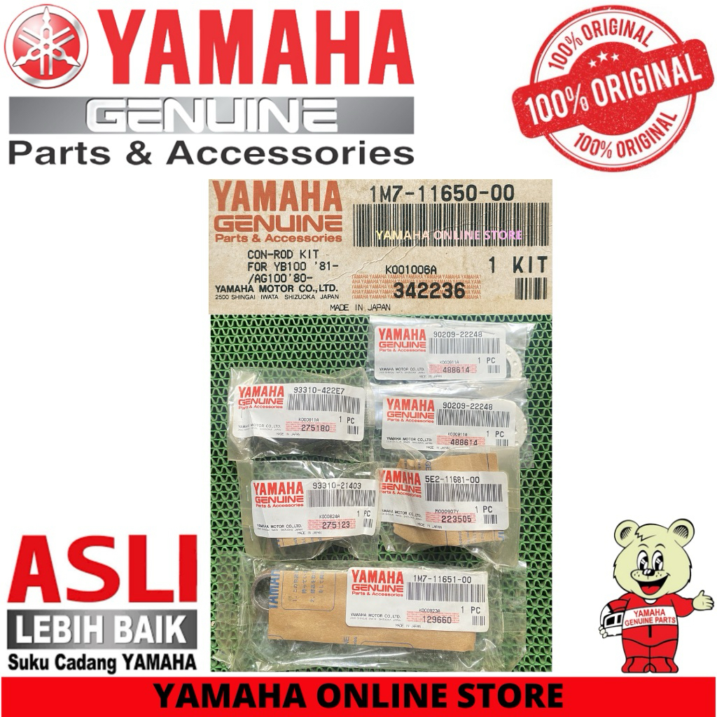 1M7-11650-00 | STANG SEHER DT100 RX100 ORIGINAL YAMAHA MADE IN JAPAN NOS