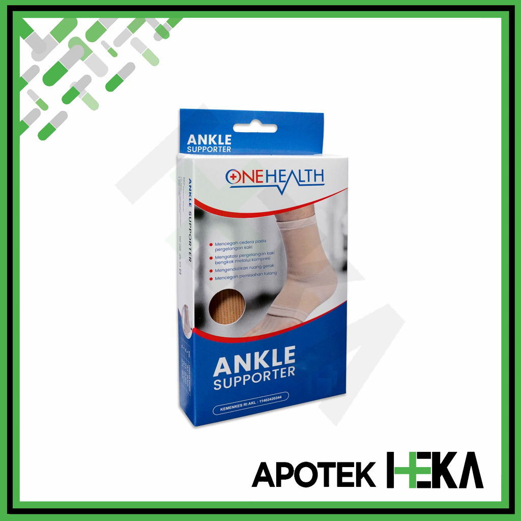 Ankle Supporter Onehealth - Engkel Pergelangan Kaki (SEMARANG)