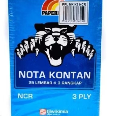 nota 3 ply paperline kecil