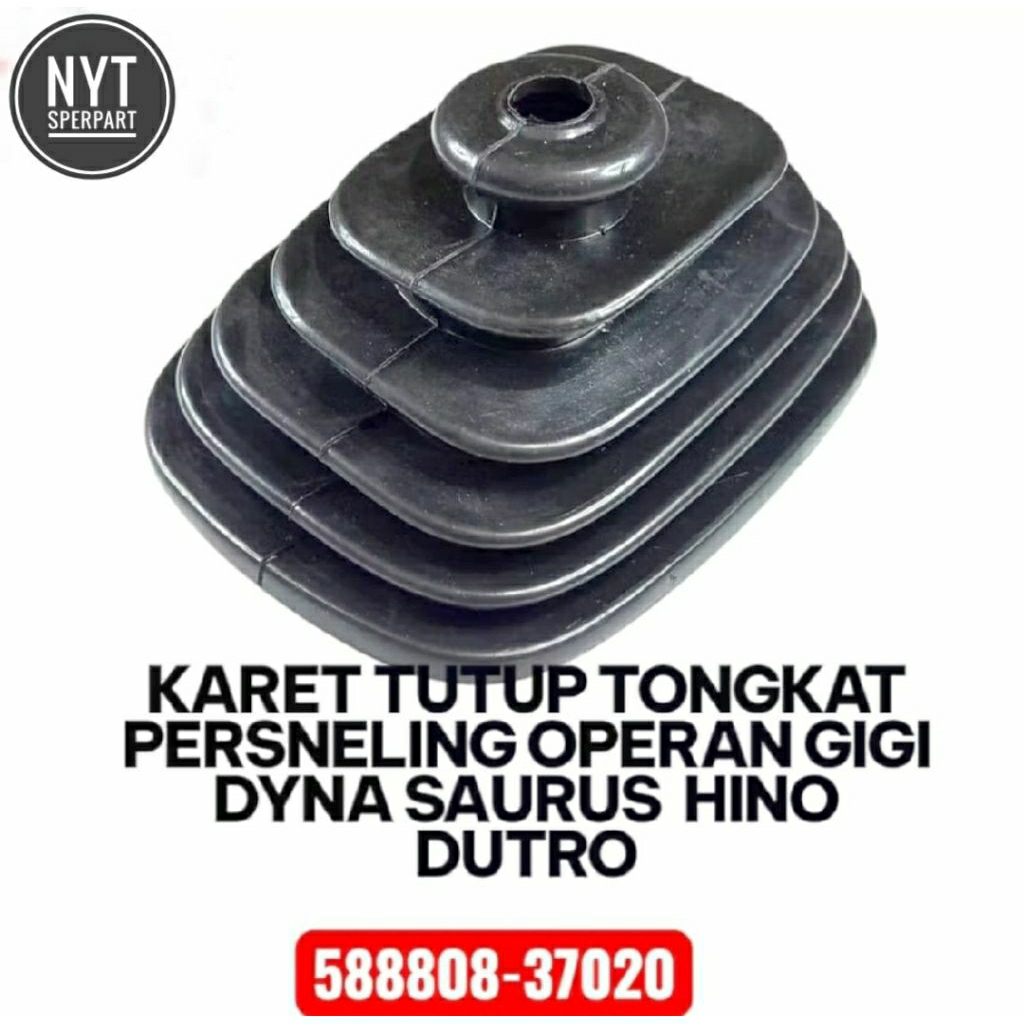 KARET TUAS GIGI TUTUP TONGKAT PERSENELING DYNA SAURUS HINO DUTRO