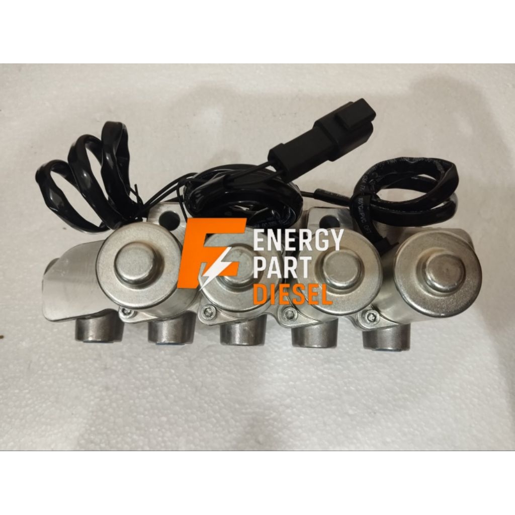 Solenoid valve group / block solenoid assy Komatsu PC130-7 203-60-71210