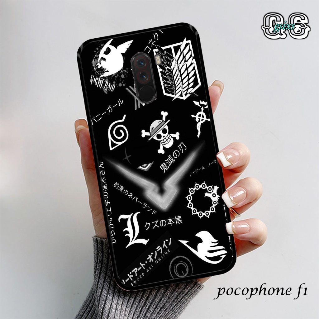 Casing Case Hp Xiaomi Pocophone F1 [ AESTHETIC ] Aneka casing, custom case, case aesthetic case mura