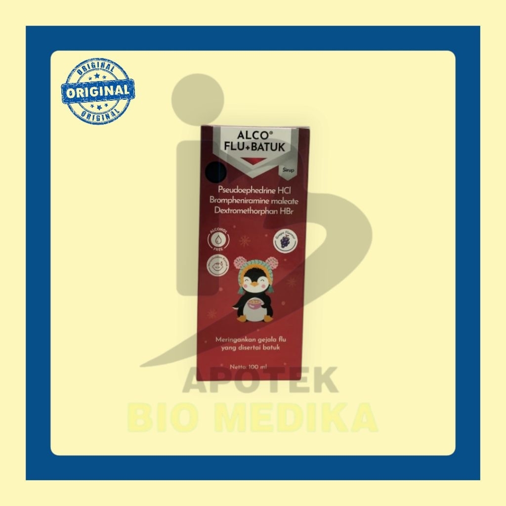 ALCO PLUS DMP FLU BATUK ANAK SIRUP