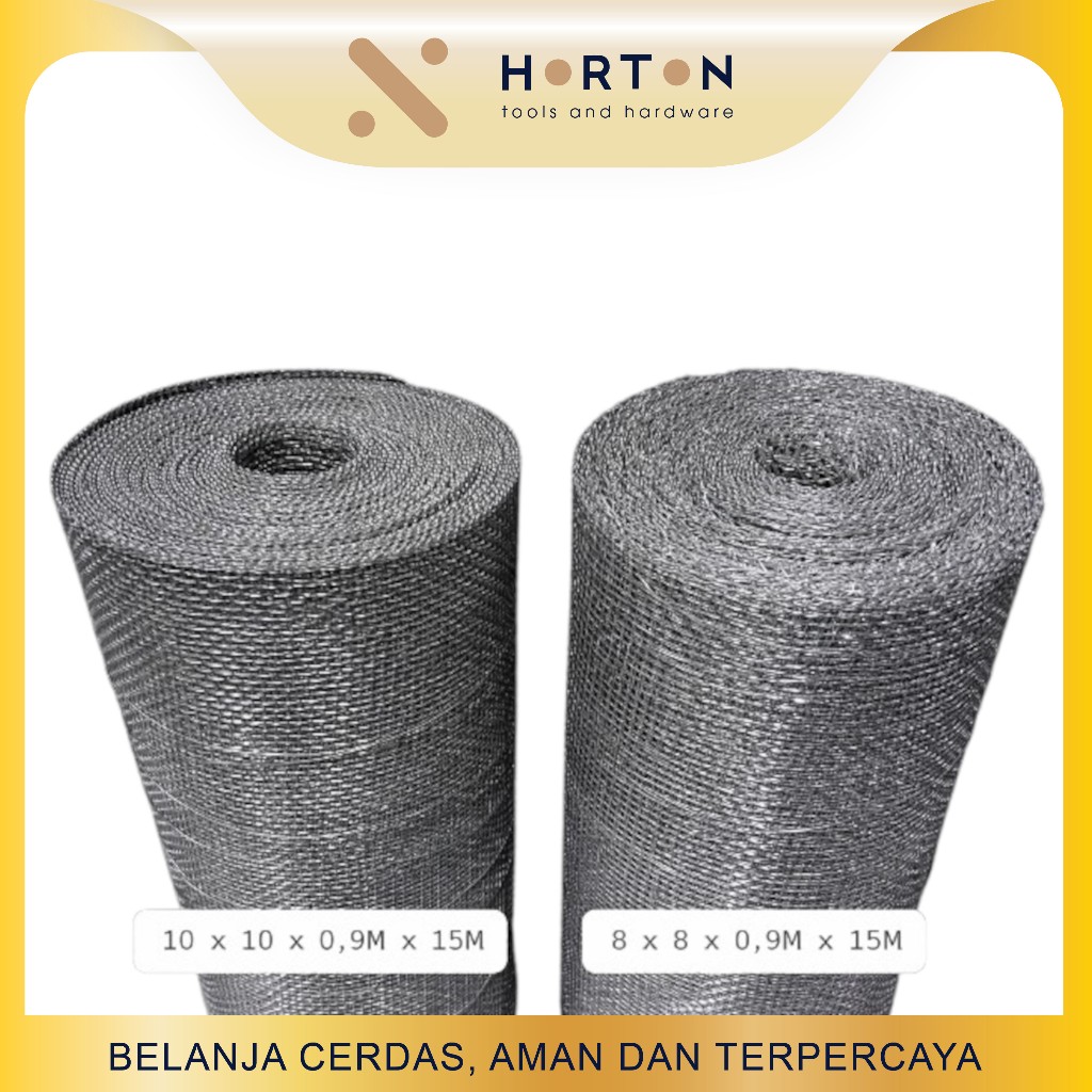 Kawat Anyam Saringan Pasir Jumbo 10 / 8 / 6 Mesh Roll Besar