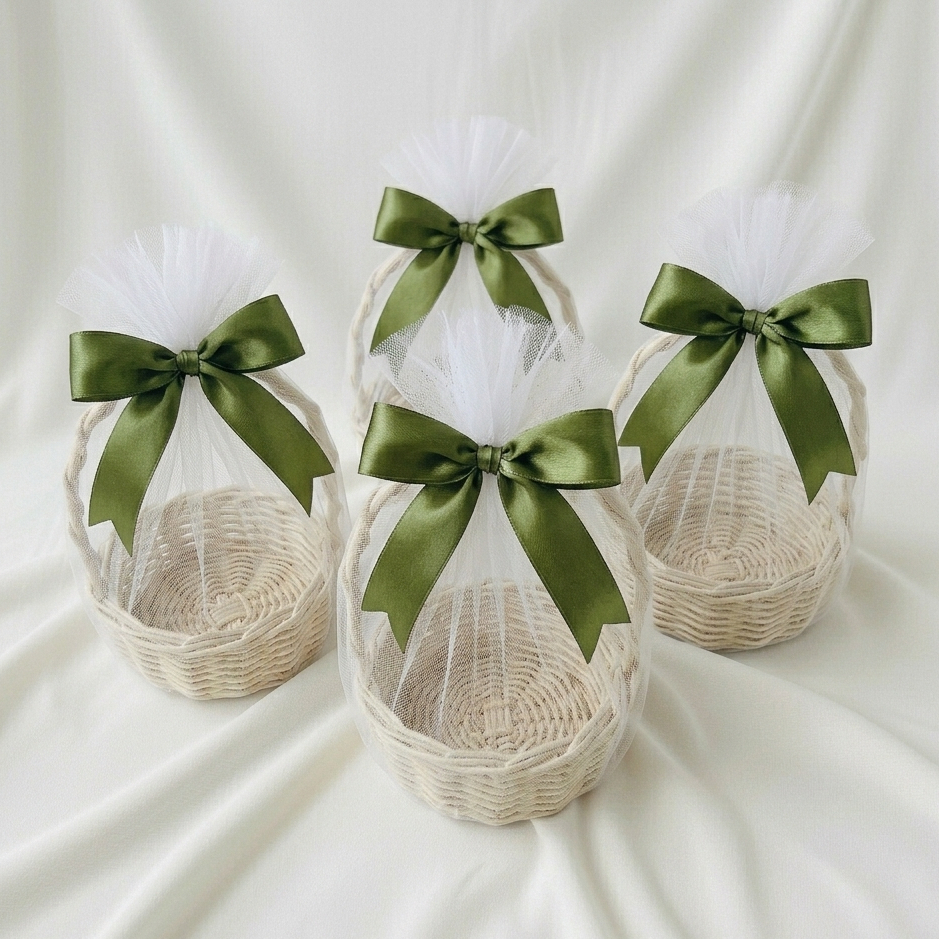 Keranjang Rotan Bulat Parcel Hampers Keranjang Rotan Bulat Murah