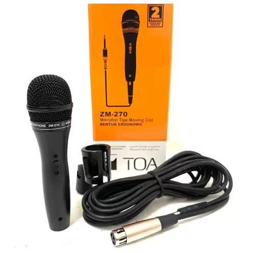 Mic TOA ZM-270 / Microphone Kabel TOA ZM 270 / Microphone TOA ZM270 Mic Kabel TOA ZM 270 Toa Kabel