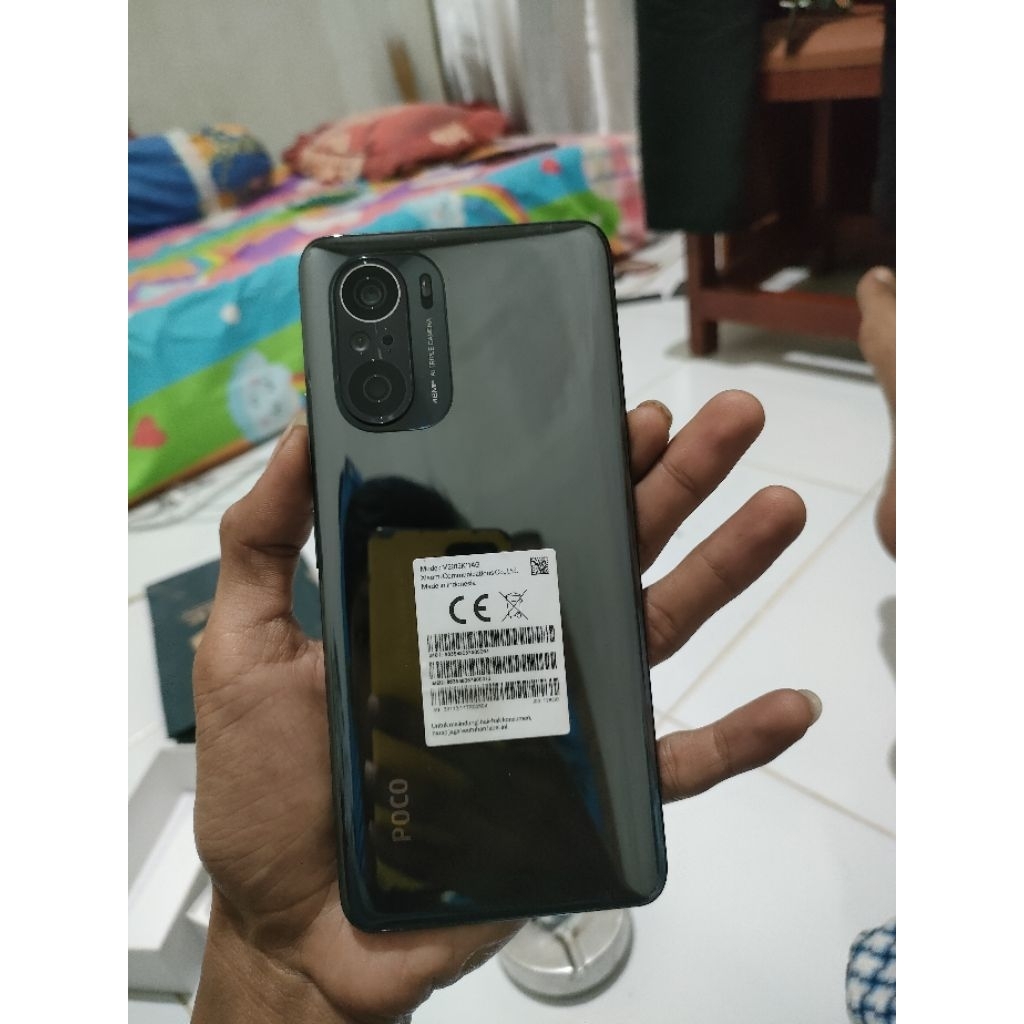 Backdoor original copotan poco f3 warna hitam