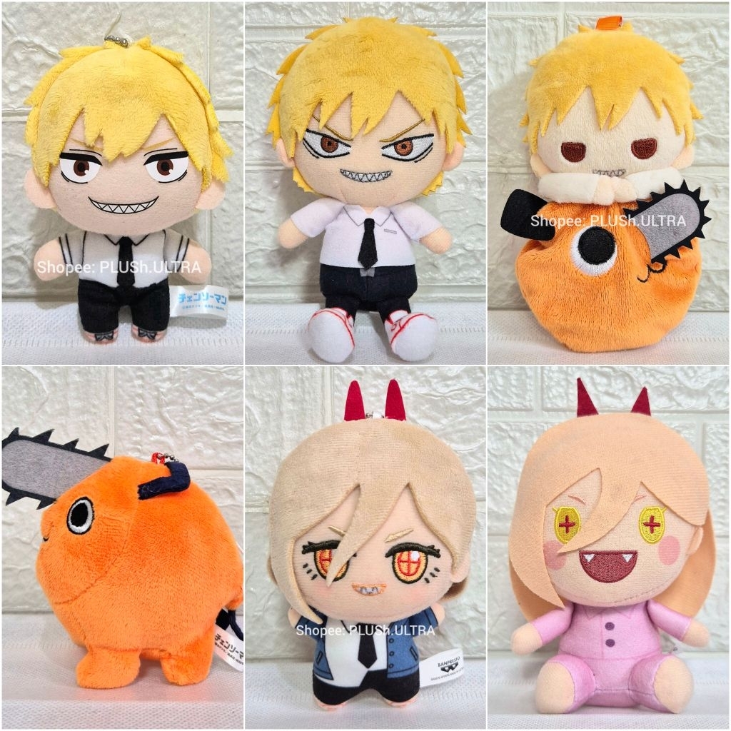 Denji Power Chainsaw Man CSM original kostum casual cosplay