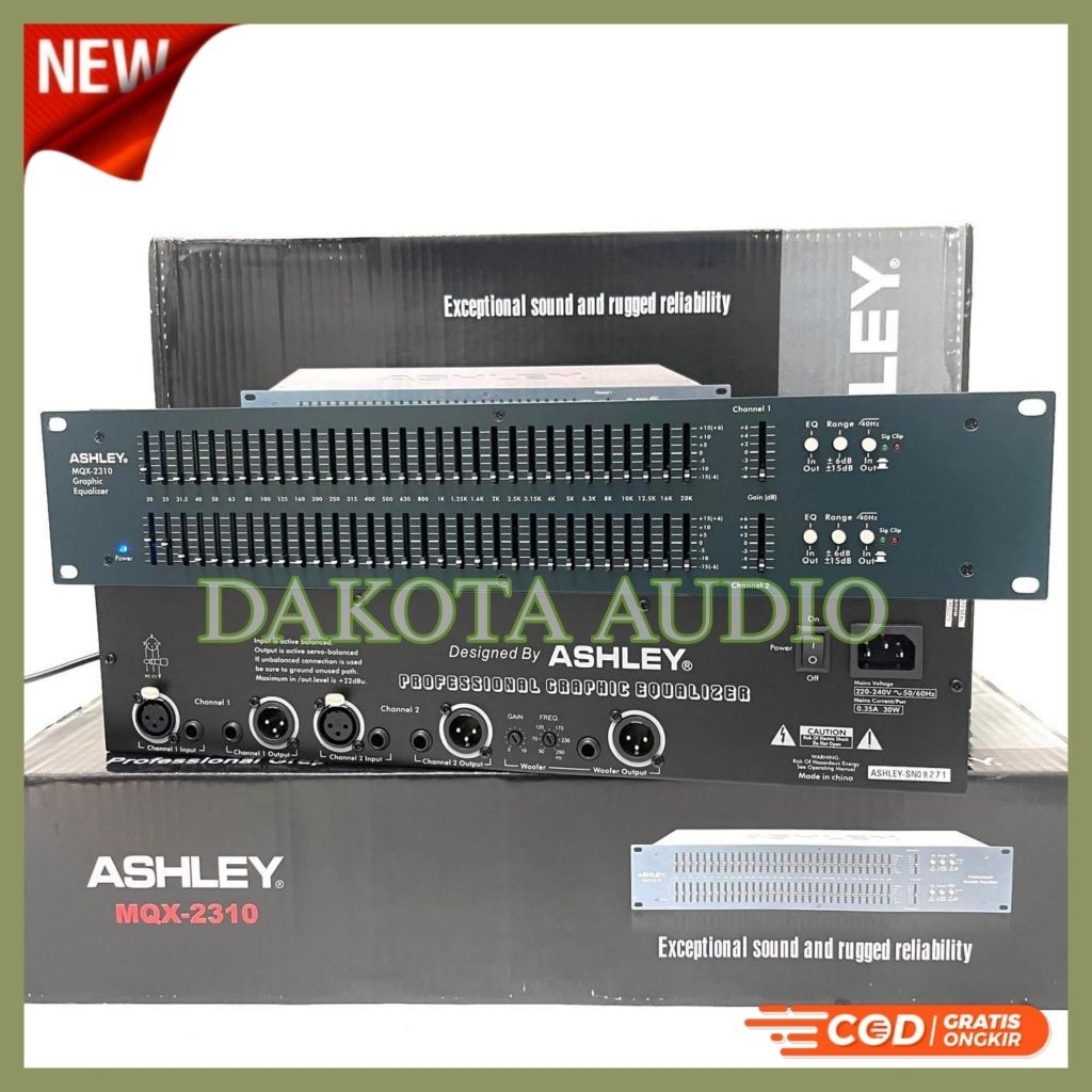 Equaliser Ashley MQX 2310 Original Ashley MQX 2310 / MQX2310