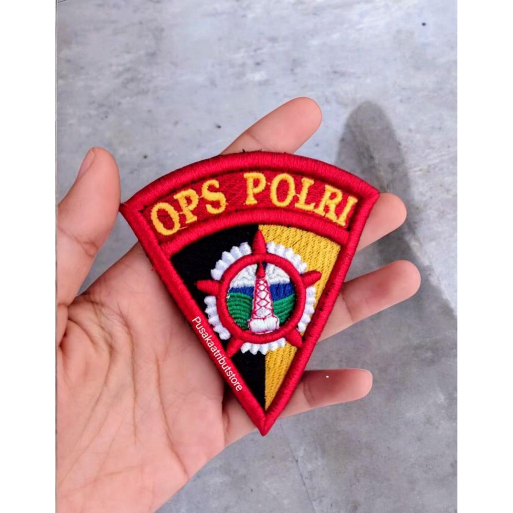 BORDIR BET LENGAN / BET OPS POLRI / BET PREMIUM / BORDIR TIMBUL OPS POLRI / BORDIR TIMBUL 3D