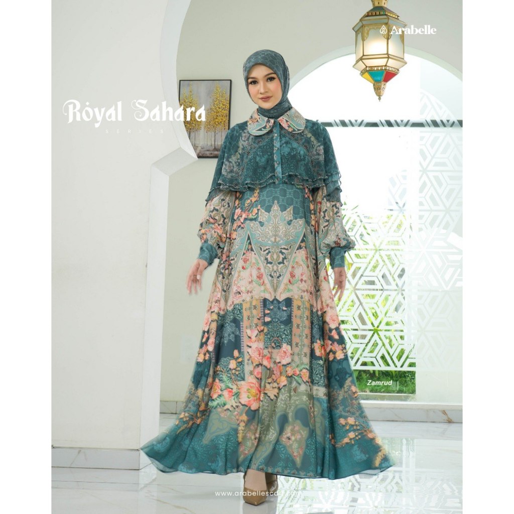 ROYAL SAHARA SERIES SET HIJAB by ARABELLE