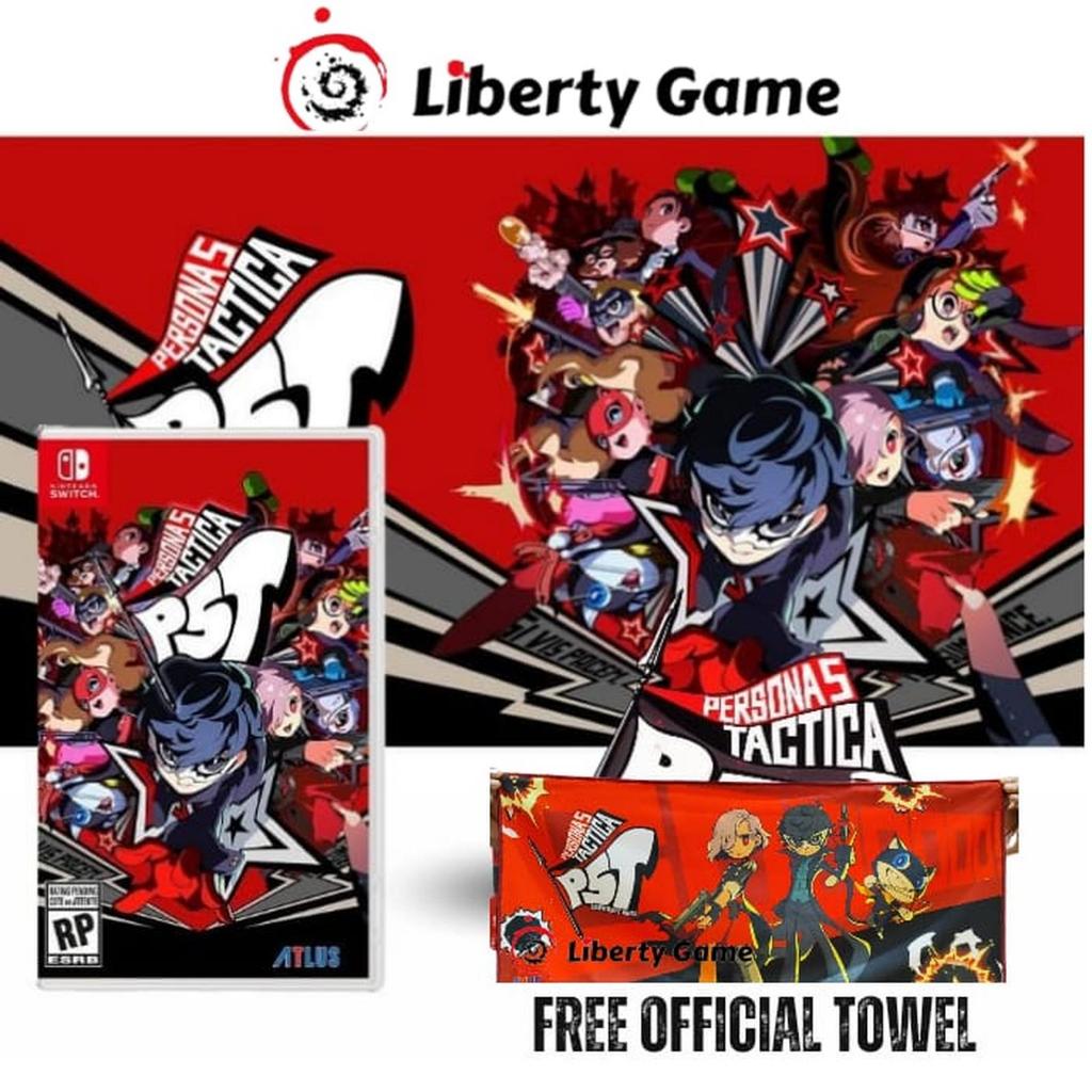 Nintendo Switch Persona 5 Tactica Game Cd Original for Switch Persona 5
