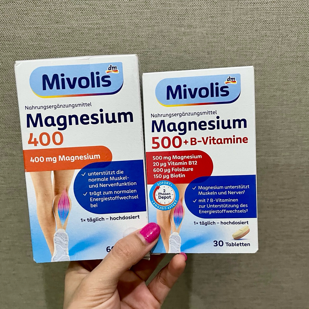Mivolis Magnesium 500, B-Vitamin - Magnesium 400