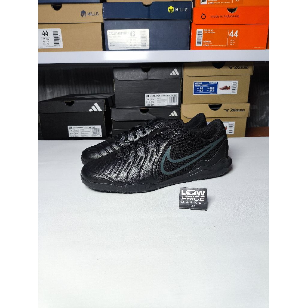 SEPATU FUTSAL NIKE TIEMPO LEGEND 10 CLUB IC BLACK