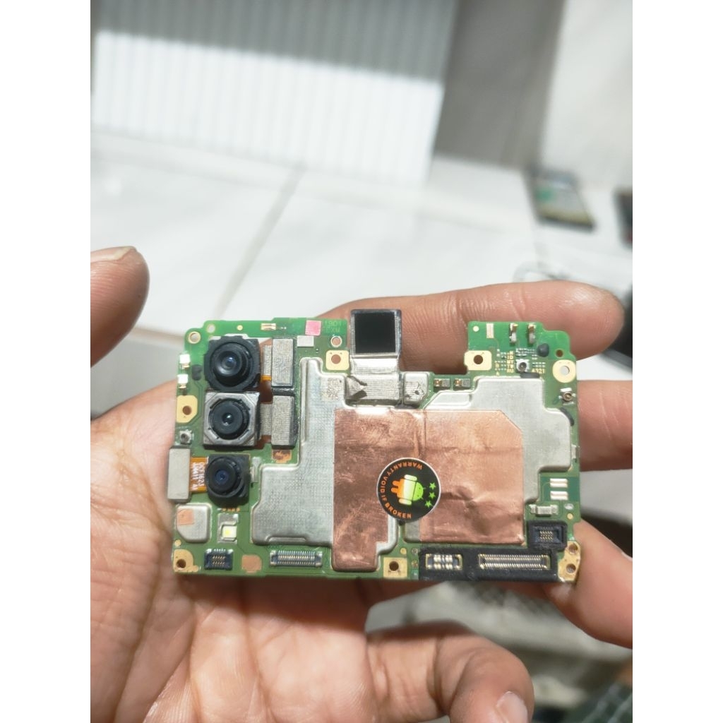 Mesin Vivo Y12 hidup minus IC display