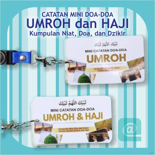 Catatan Mini HAJI dan UMROH Kumpulan Panduan Bacaan Niat Doa Dzikir Buku Saku Praktis Ringkas Ibadah