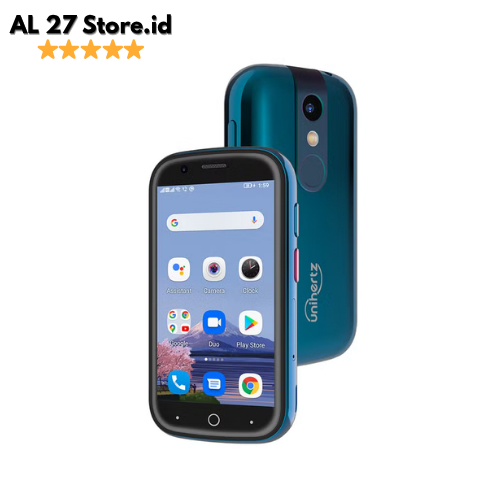 Uniherz Jelly 2 Ponsel Pintar Android 11 4G Smarphone Terkecil Mini Unik 6GB + 128GB Dual Sim Nfc