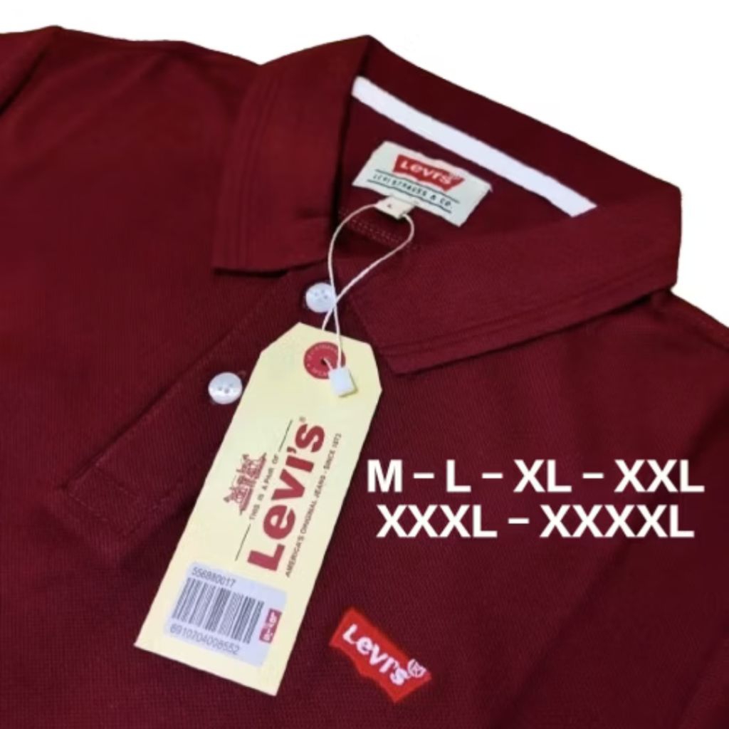 Polo Tshirt Pria Polos Slimfit Katun Premium Logo Bordir Terlaris