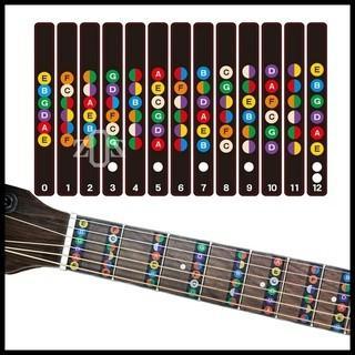 Stiker Sticker Note Penanda Nada Fret Fretboard Gitar