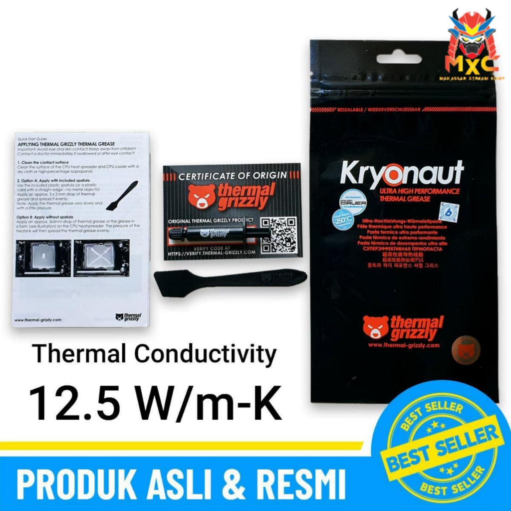 Thermal Grizzly Kryonaut Thermal Paste