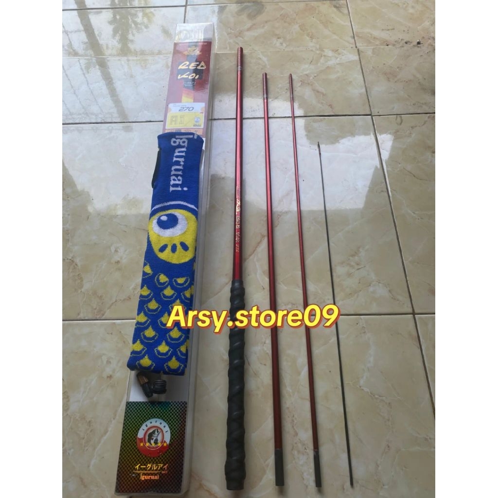 TEGEK IGURUAI RED KOI UKURAN 270