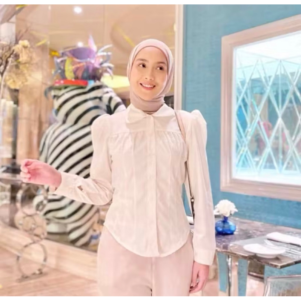 Preloved Ashley Top Puffy By Saine Katun Mini Puffy