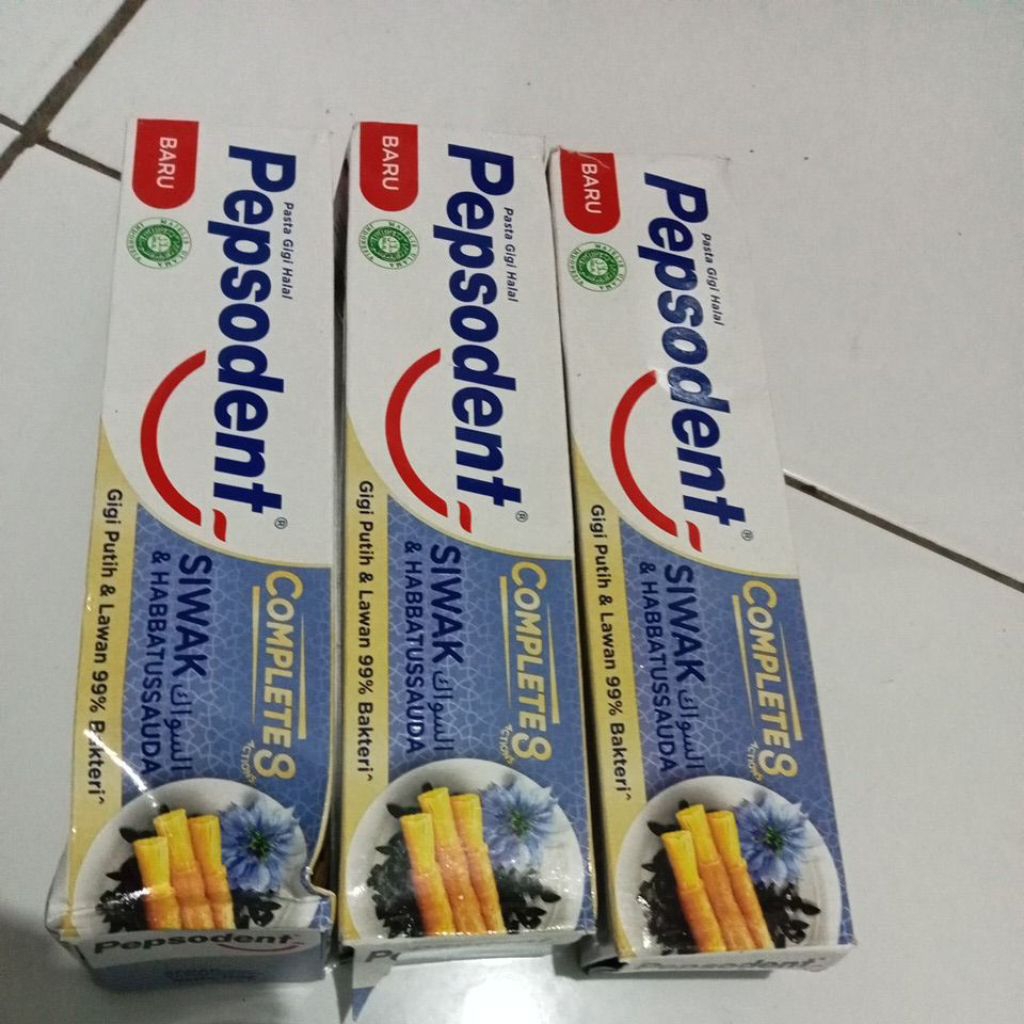 PEPSODENT 190gr&110gr( rijek dus dikit ) isi mulusss