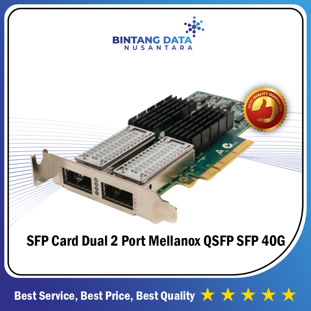 SFP Card Dual 2 Port Mellanox QSFP SFP 40G