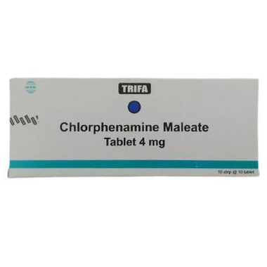 Ctm TRIFA NOVA/chlorphenamine maleate box 100 tablet