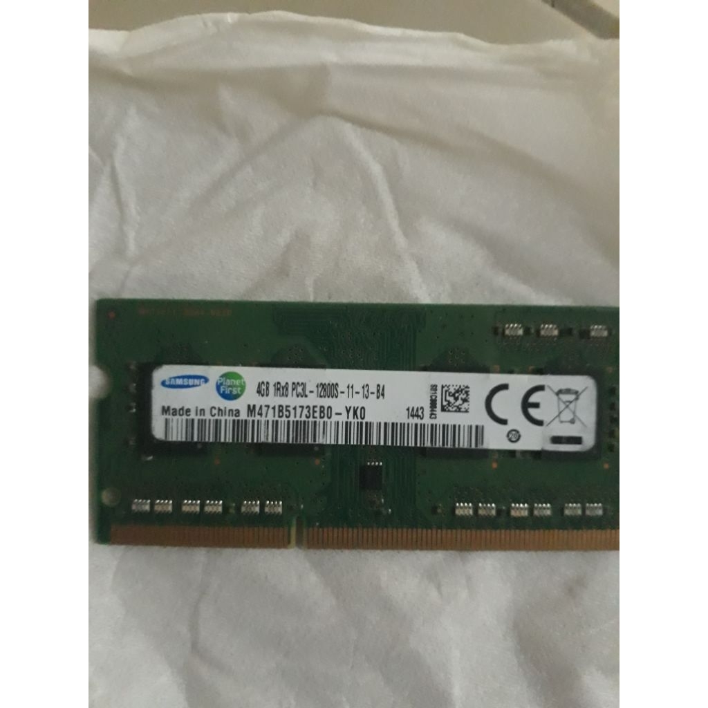 RAM SERVER SAMSUNG 4GB 1RX8 PC3L 12800S