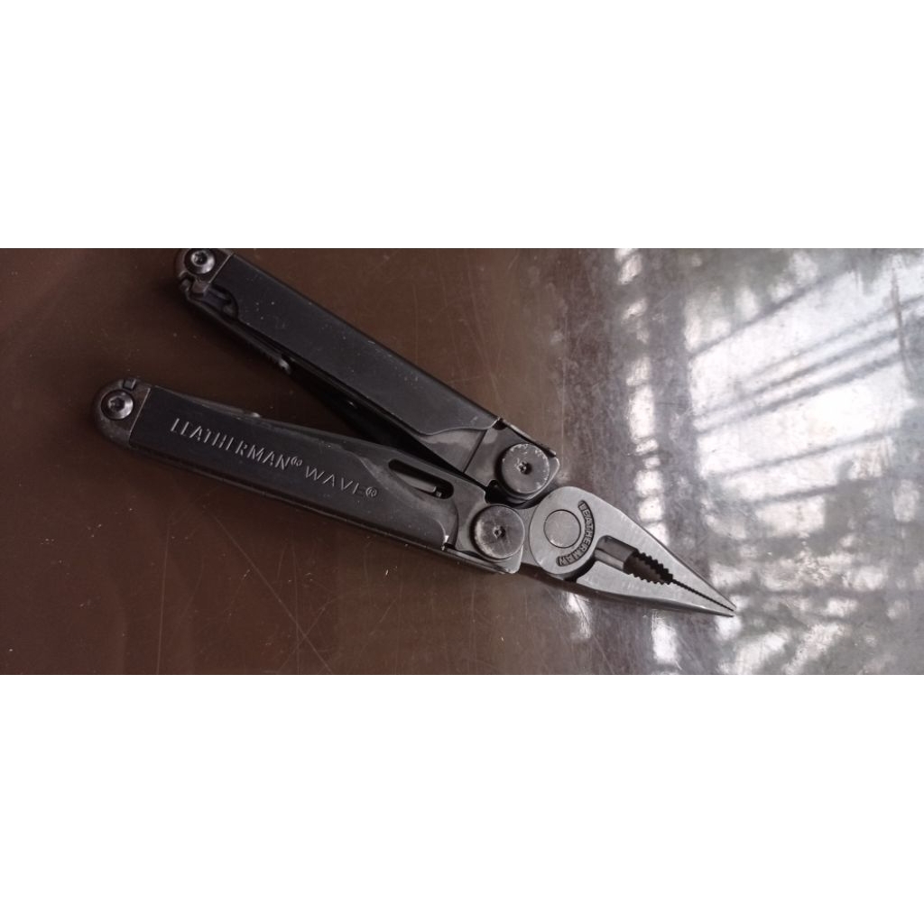Leatherman wave black bekas original
