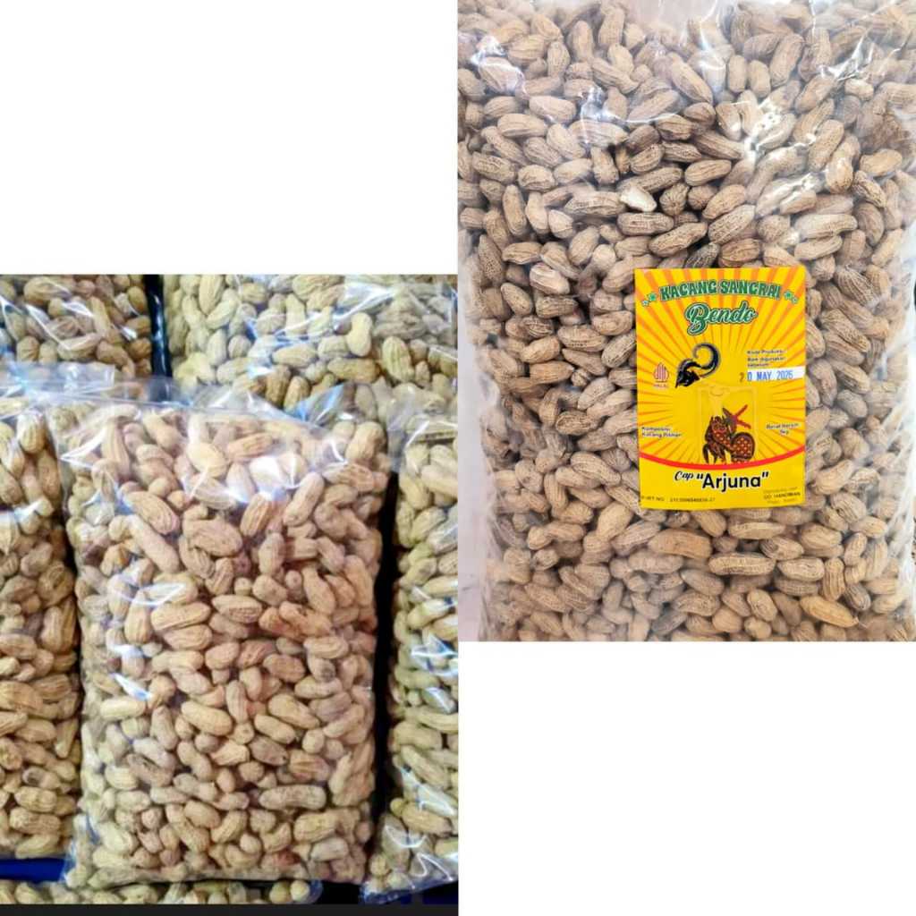 1 ball  KACANG SANGRAI BENDO/KACANG KULIT ARJUNA 5KG