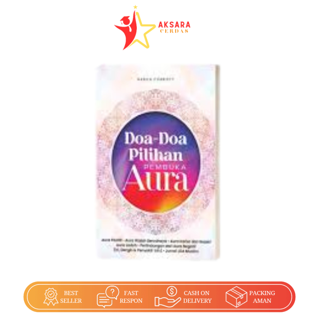Buku Doa-doa Pilihan Pembuka Aura Positif Wajah Beraura Karier dan Rezeki Karya Nabila Charisty